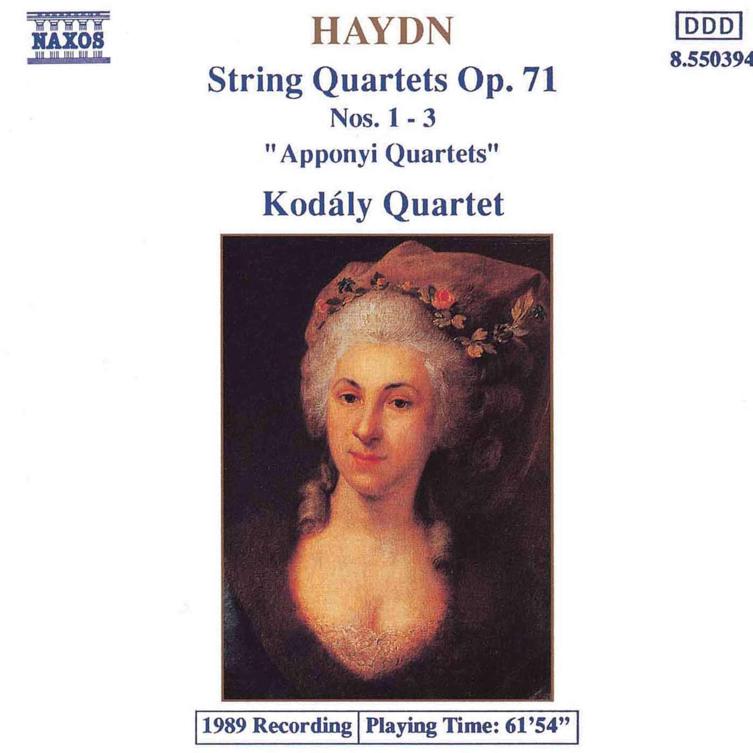 String Quartet No. 54 in B-Flat Major, Op. 71, No. 1, Hob.III:69 - IV. (Finale): Vivace