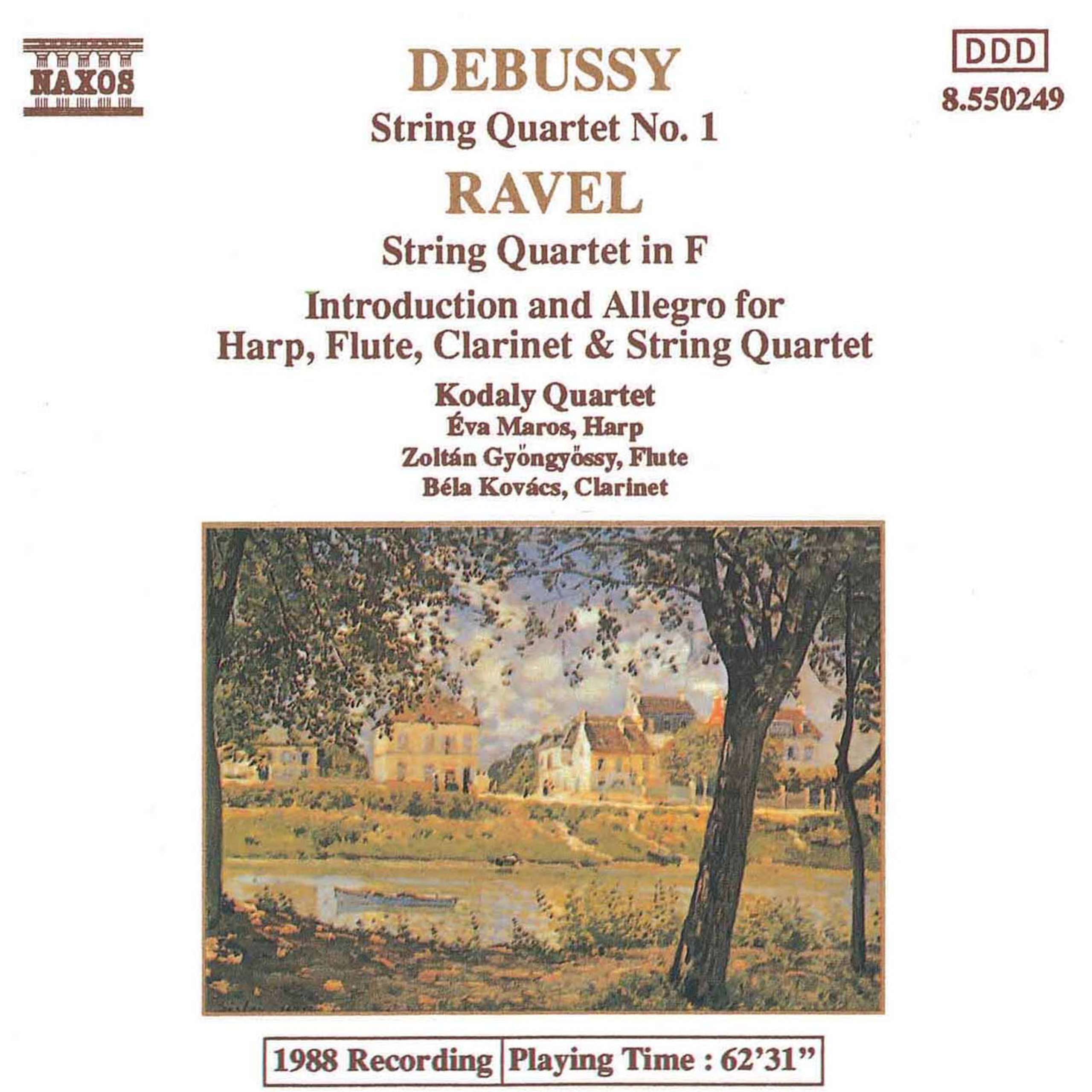 String Quartet in F Major - II. Assez vif. Tres rythme