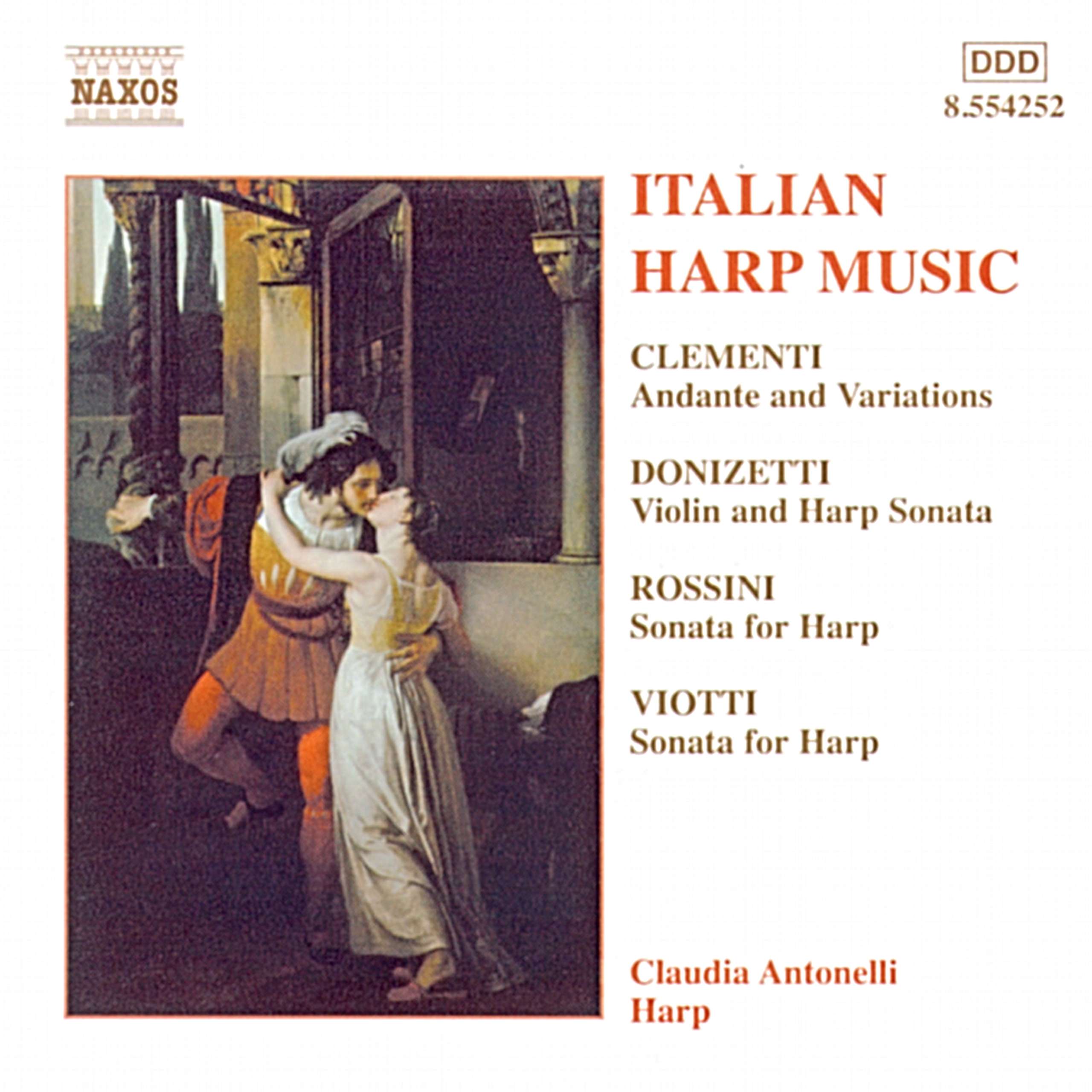 Grand Sonata for Harp & Violin in B-Flat Major, WVI:9: Allegretto vivo