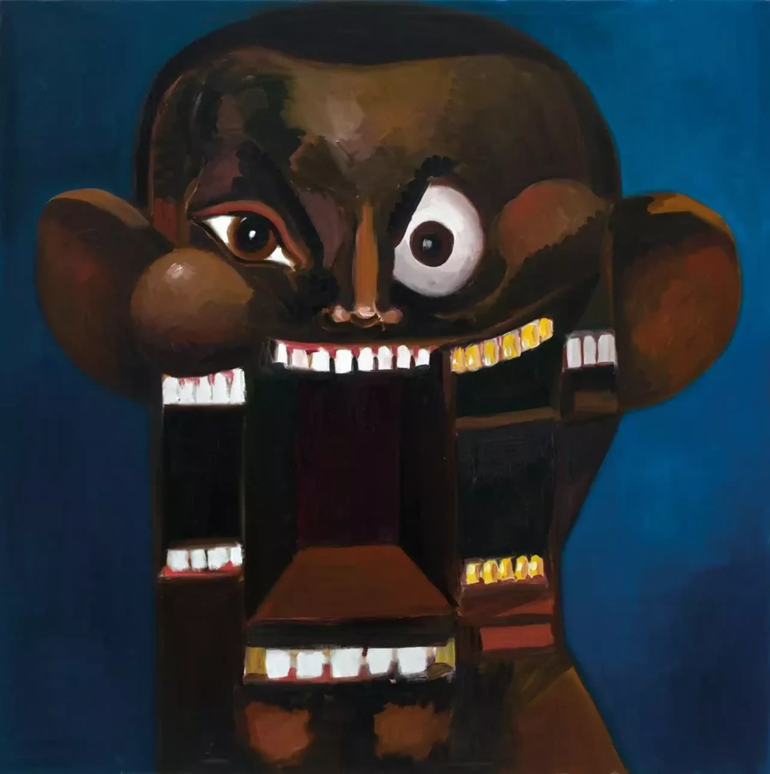 George Condo's portrait of Kanye West