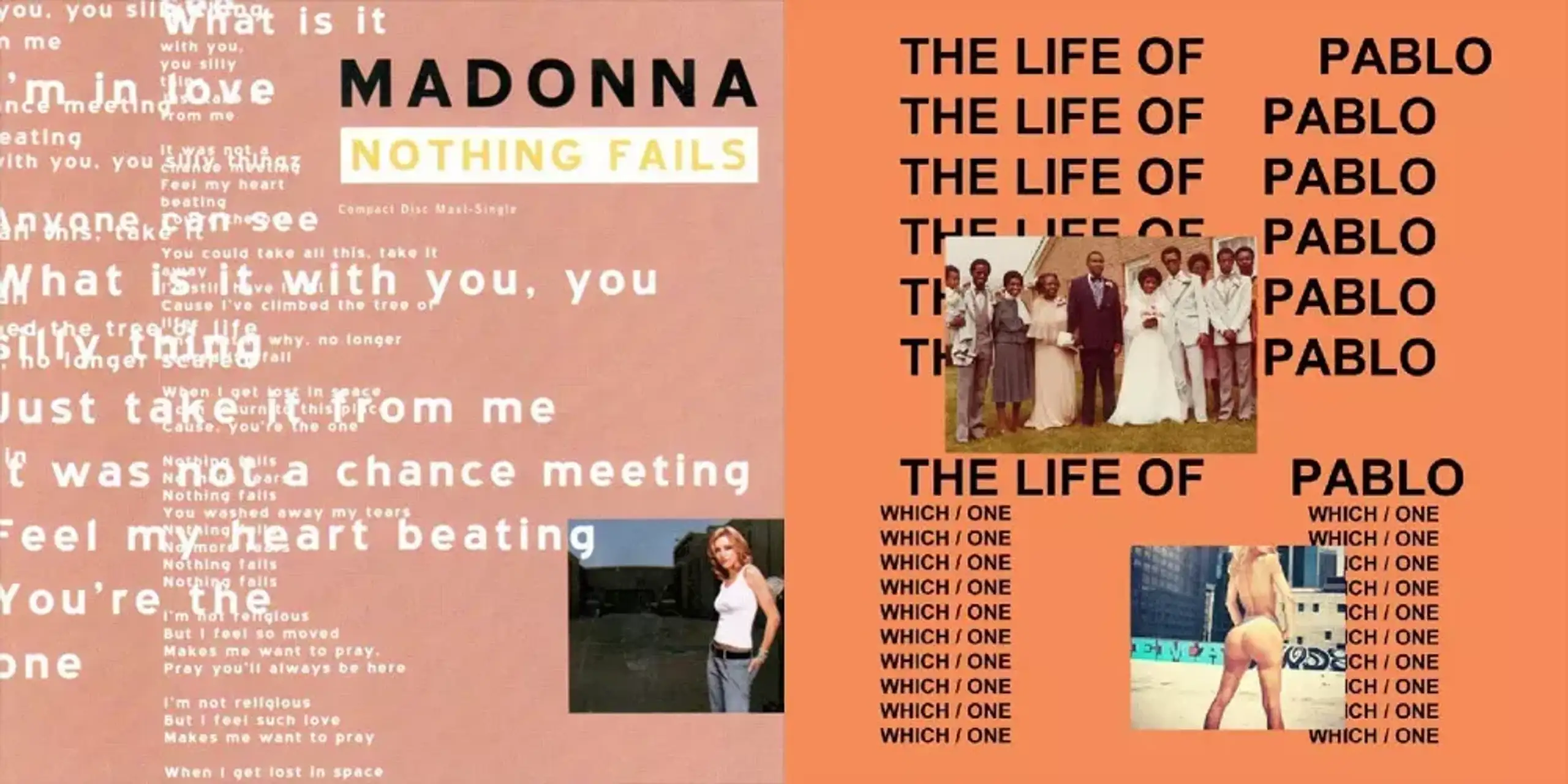 madonna nothing fails kanye west life of pablo