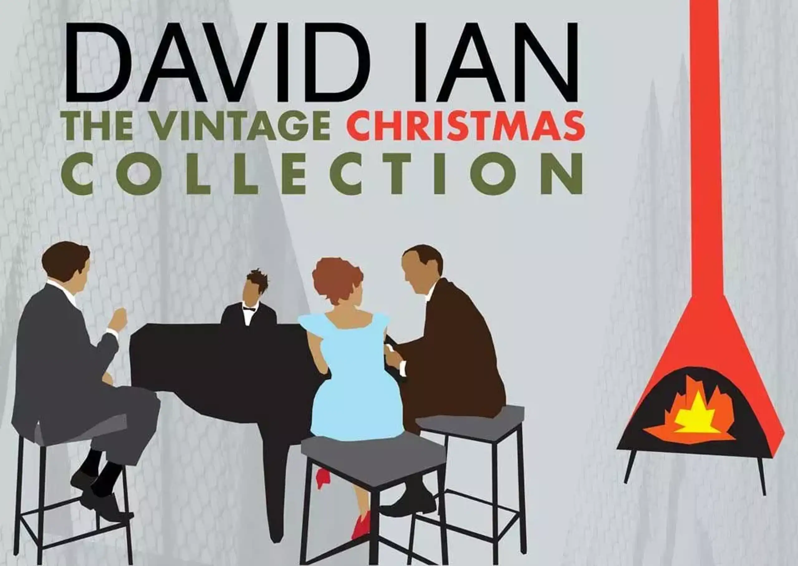 David ian vintage Christmas collection