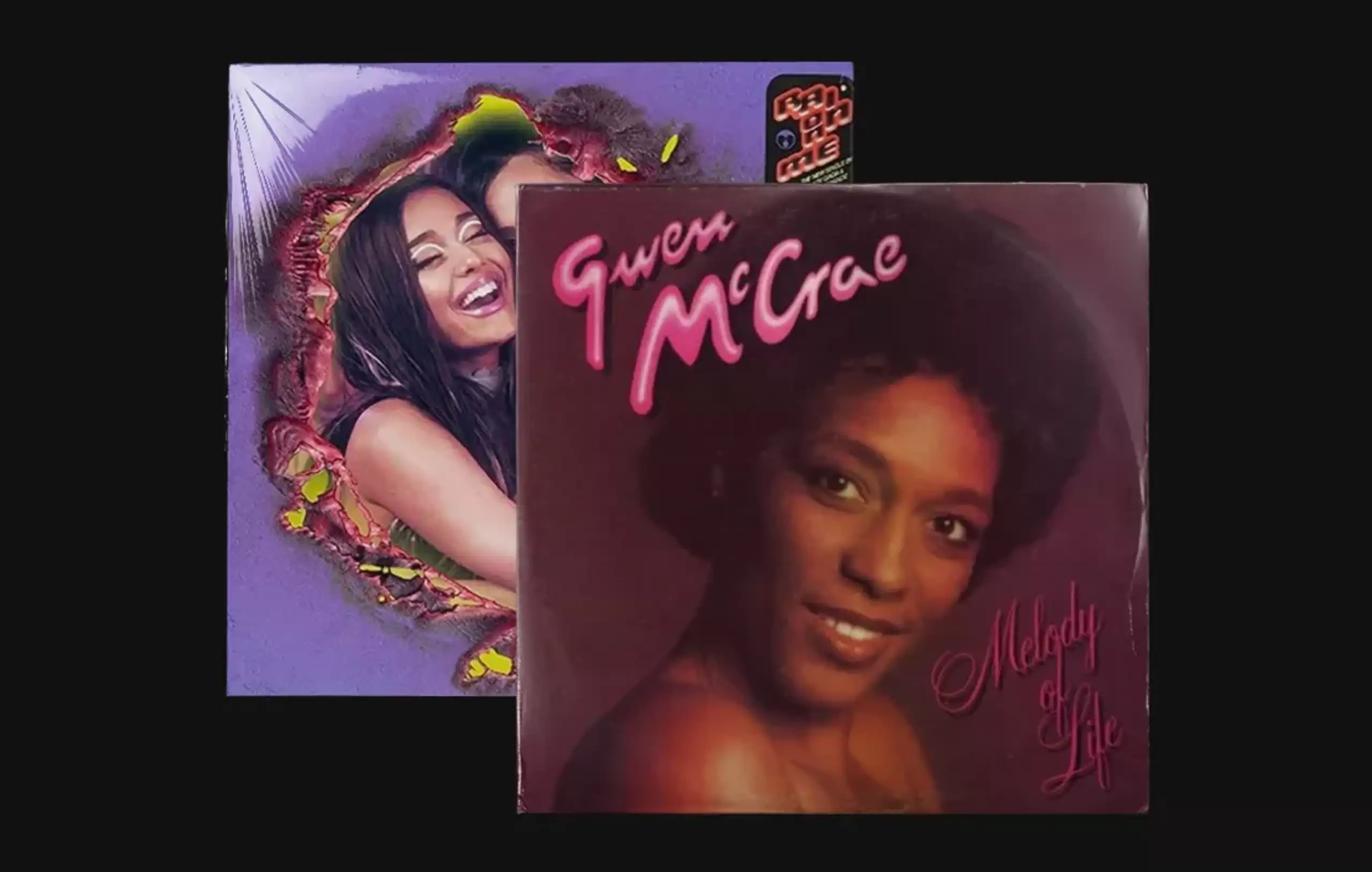 lady gaga ariana grande sample gwen mccrae