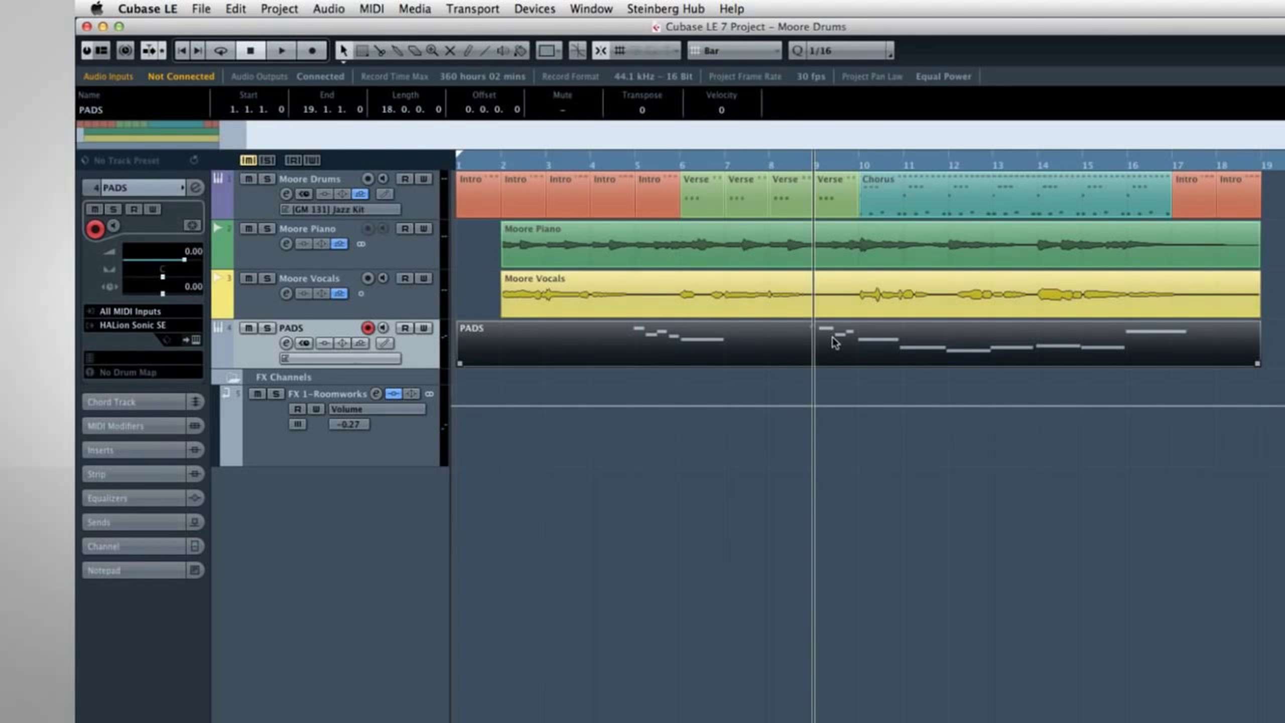 cubase LE free daw