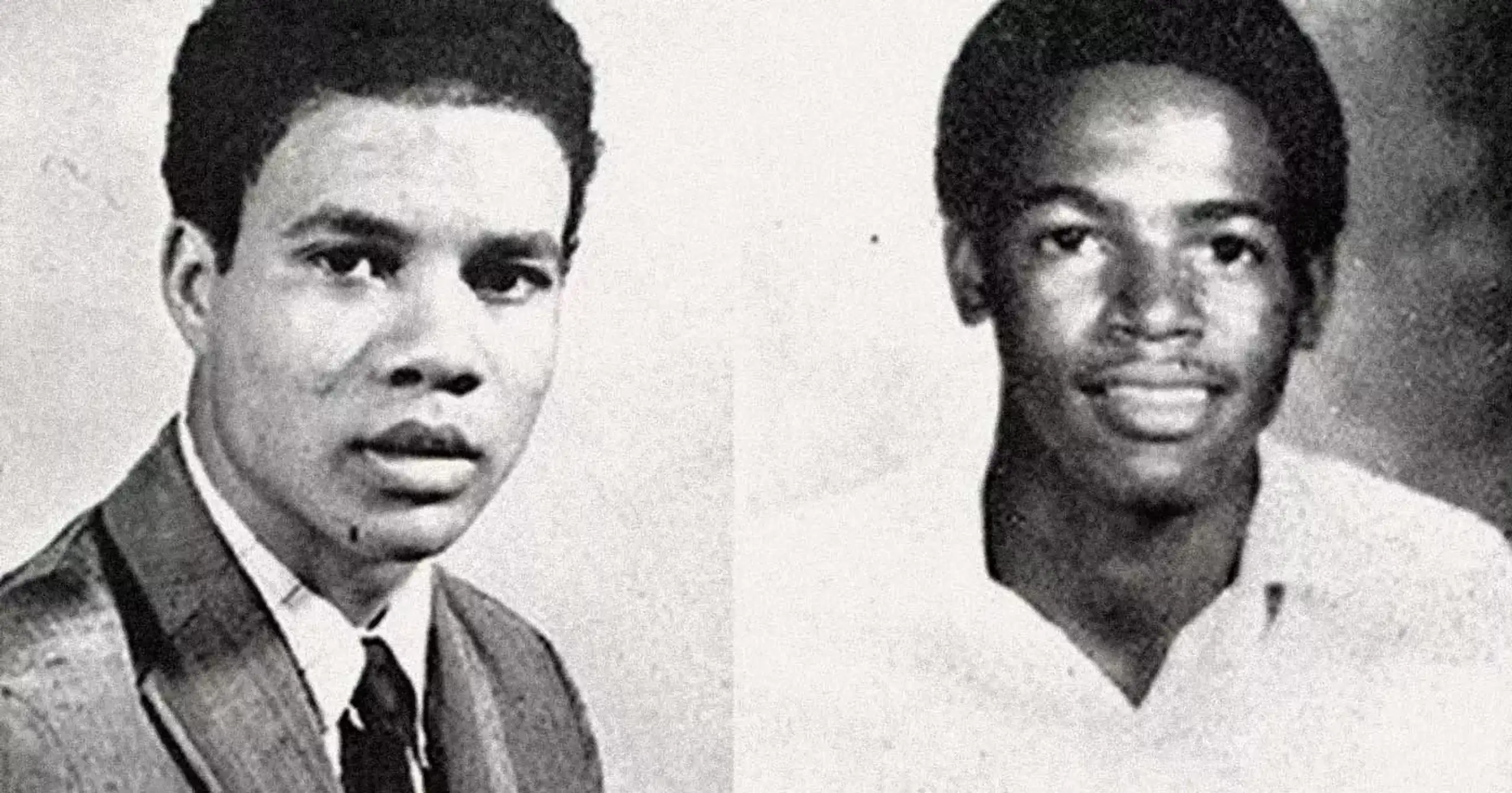 Phillip Gibbs and James Green, the two young students who were killed by police offers during protests on May 15, 1970.