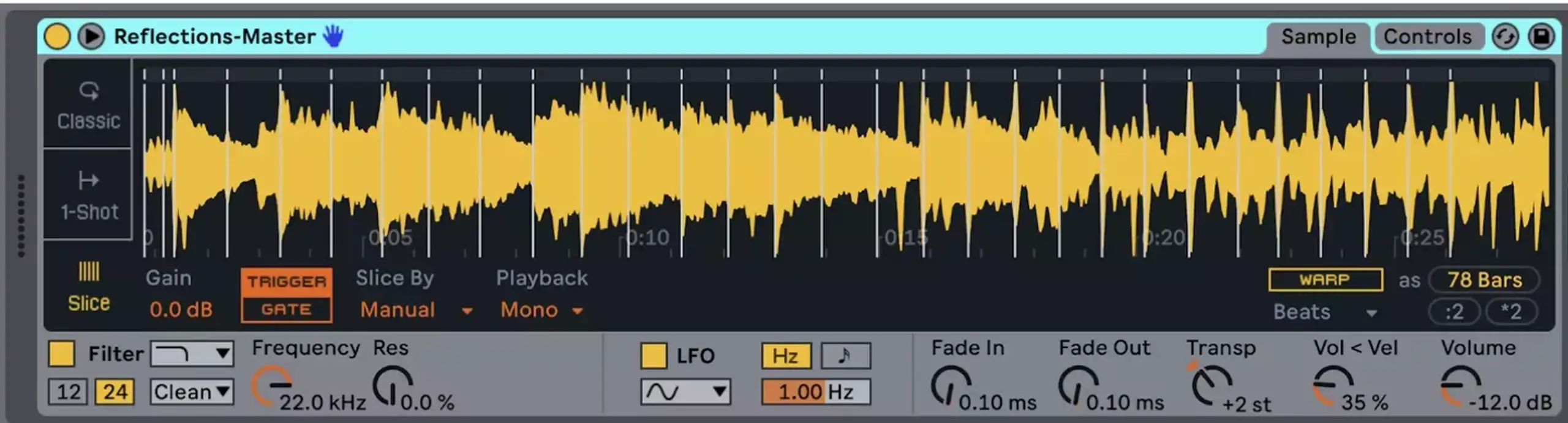 ableton screenshot