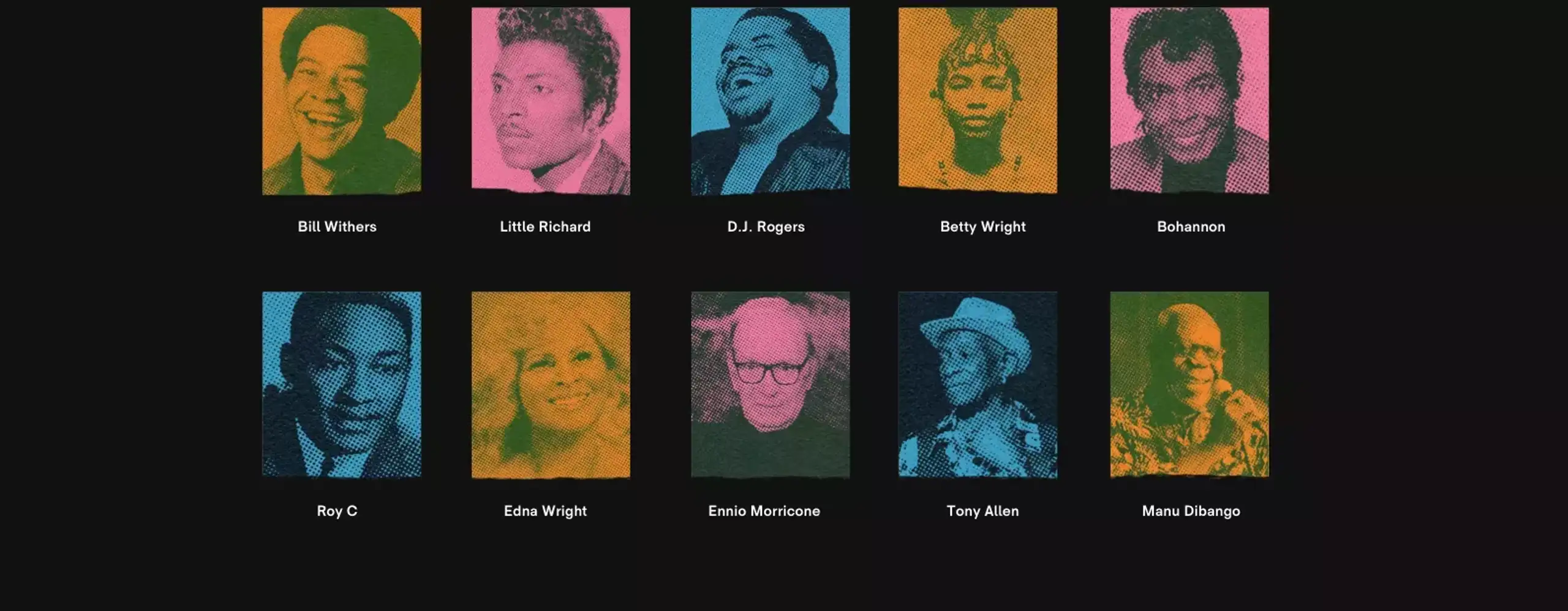 im memoriam sampled artists