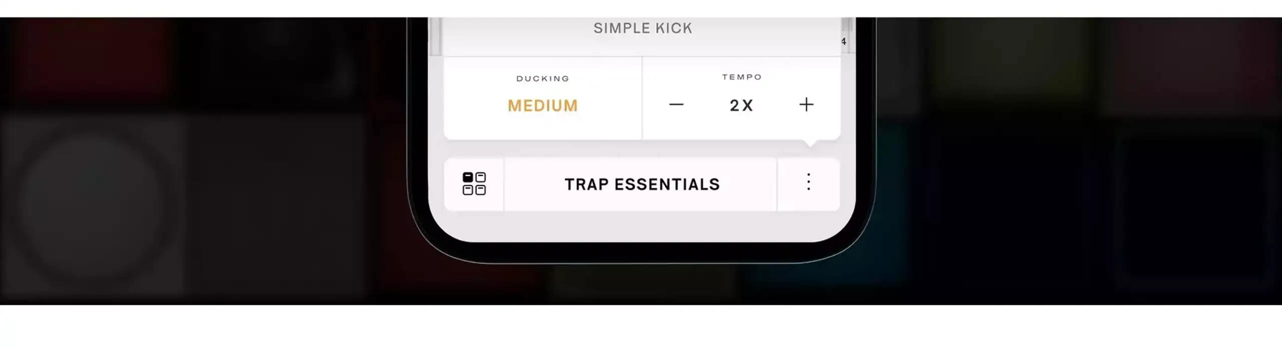 tracklib beat maker ducking