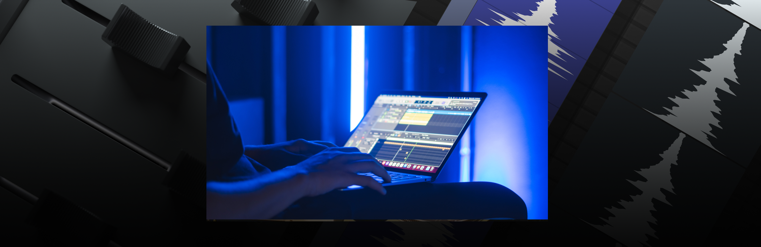 logic pro DAW how to sample music