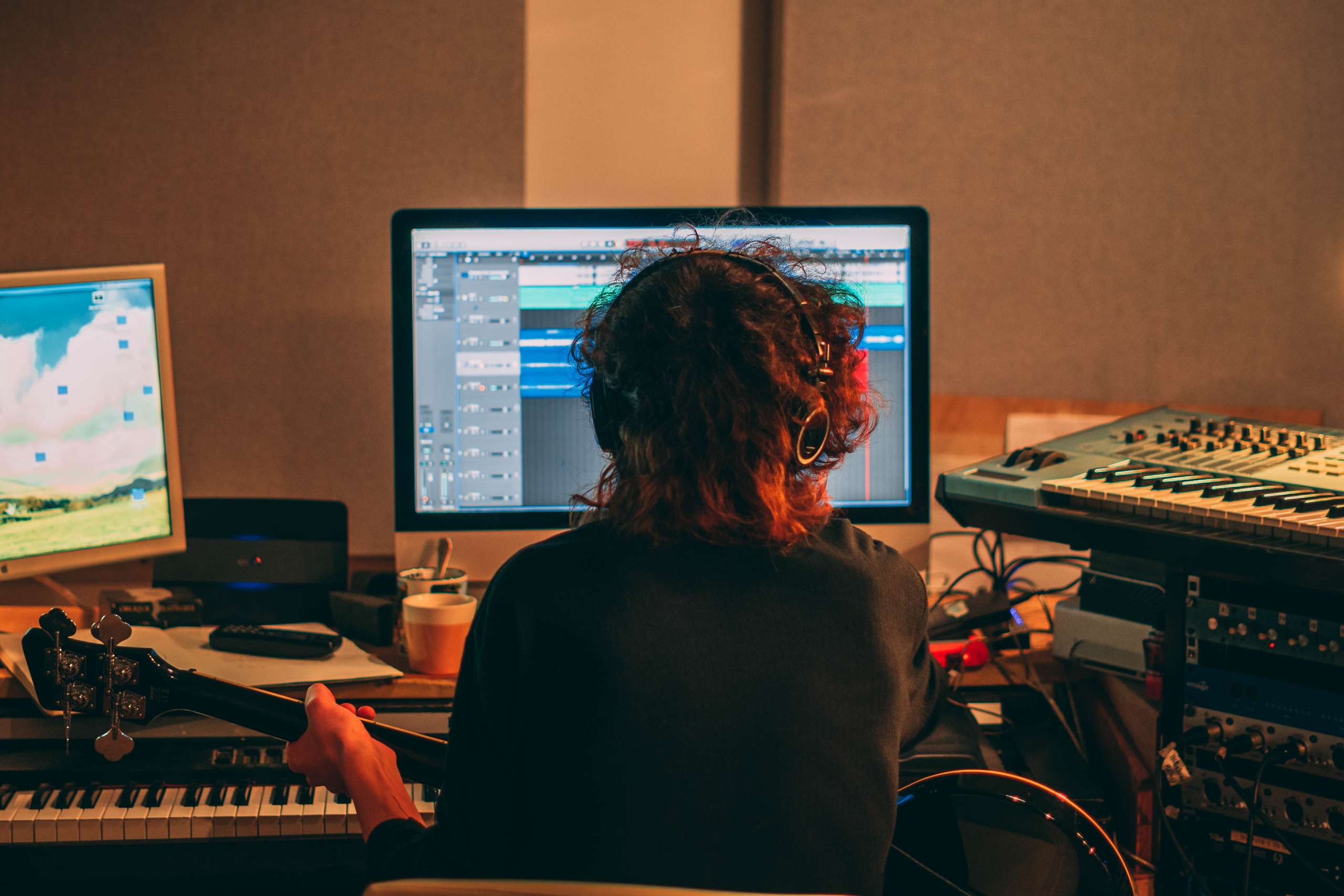 sampling music in logic pro x studio recording