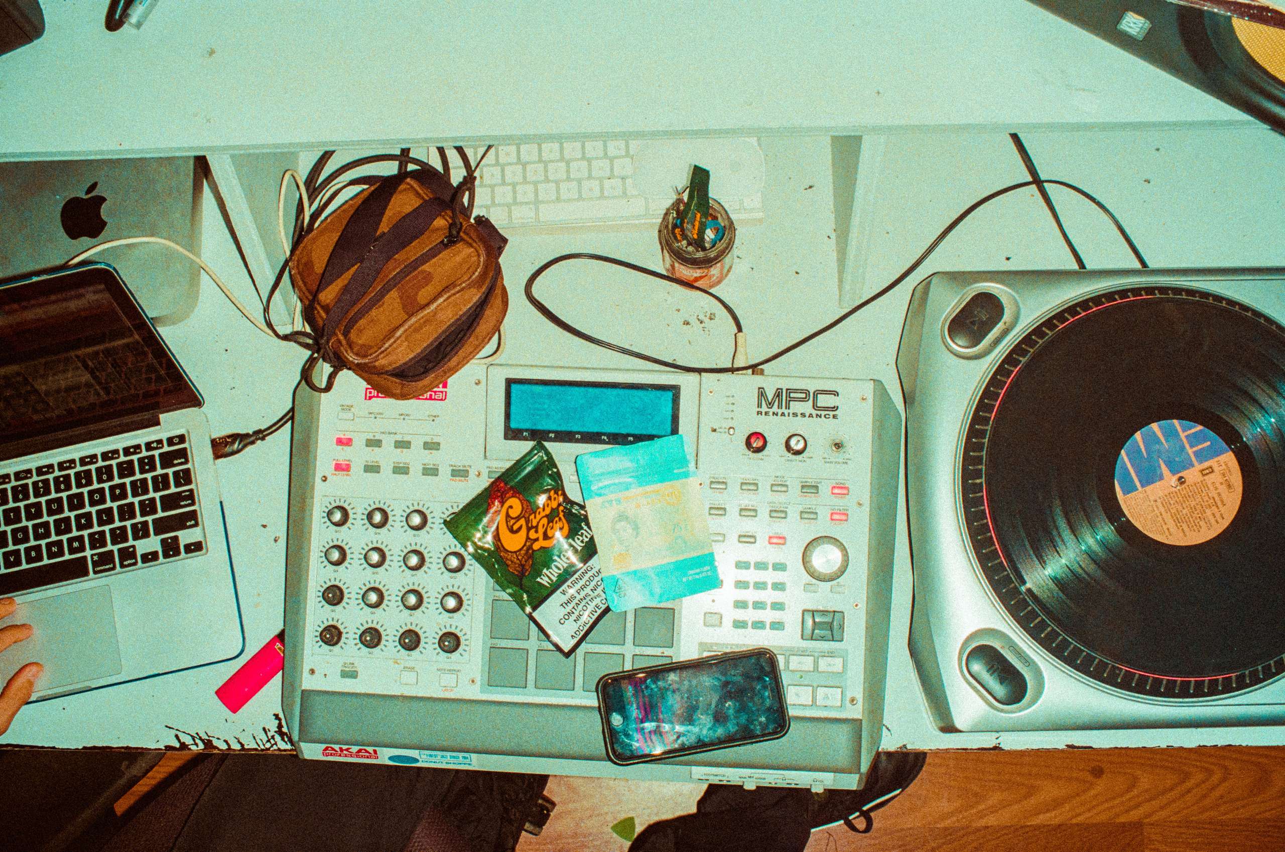 maintenance and cleaning of a home recording studio