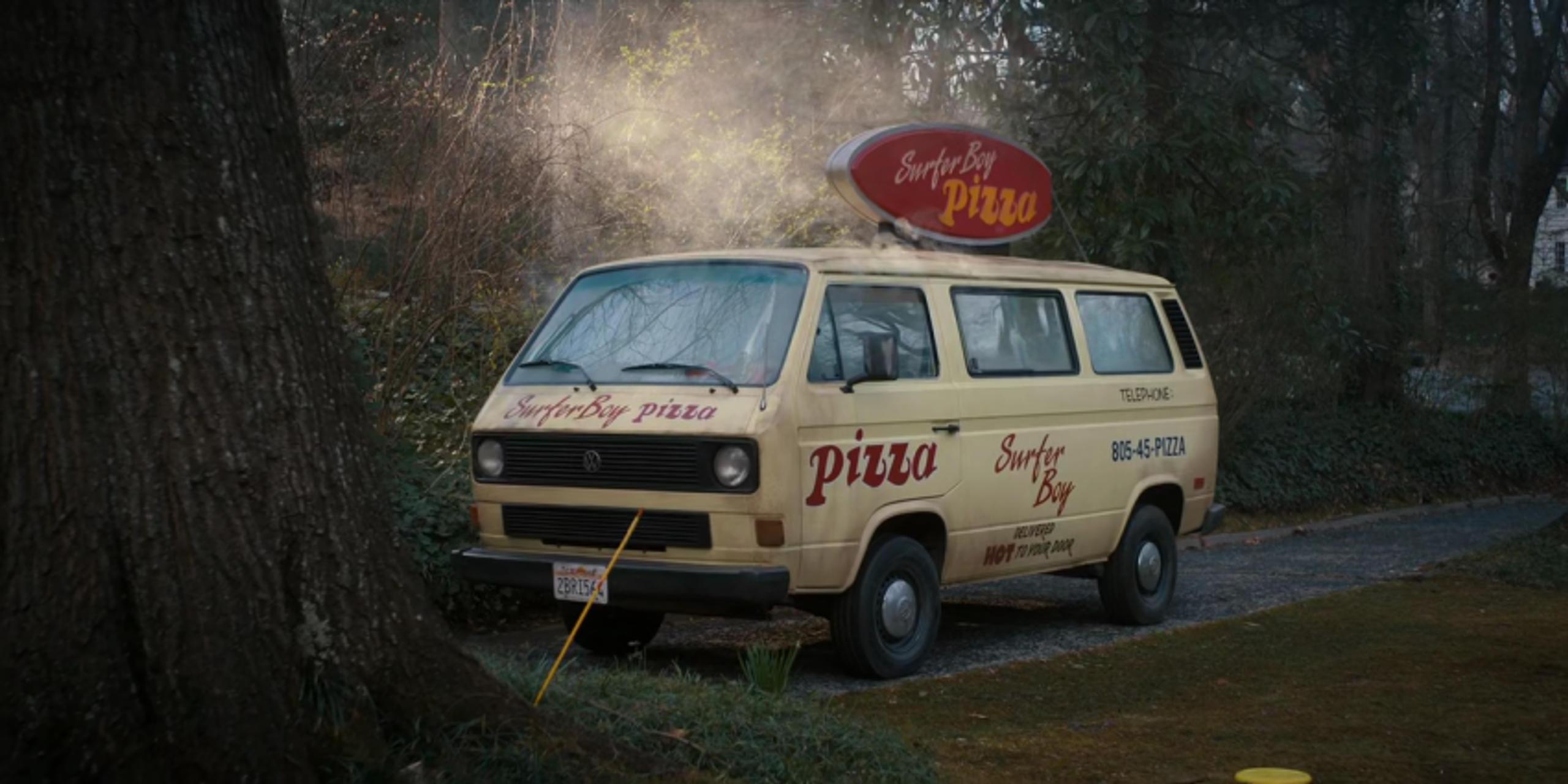 stranger things surfer boy pizza van song