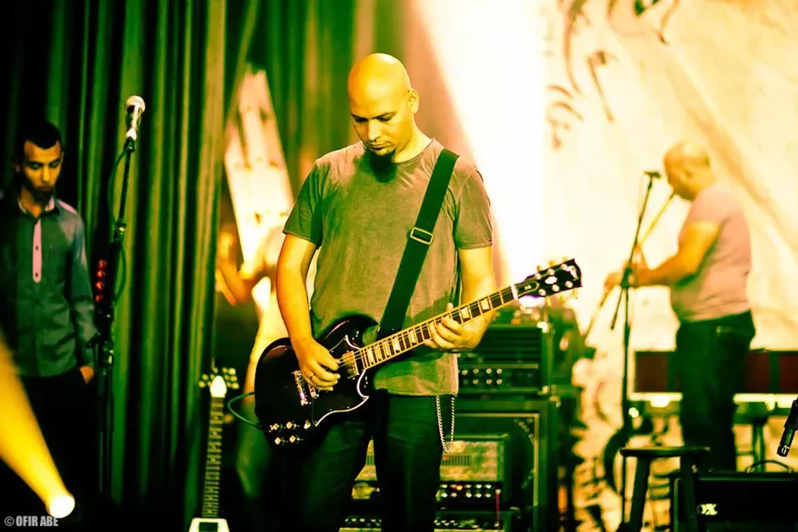 Abe Hathot (founder of Levantine Music Group & guitarist for Khalas Arabic Rock Orchestra)