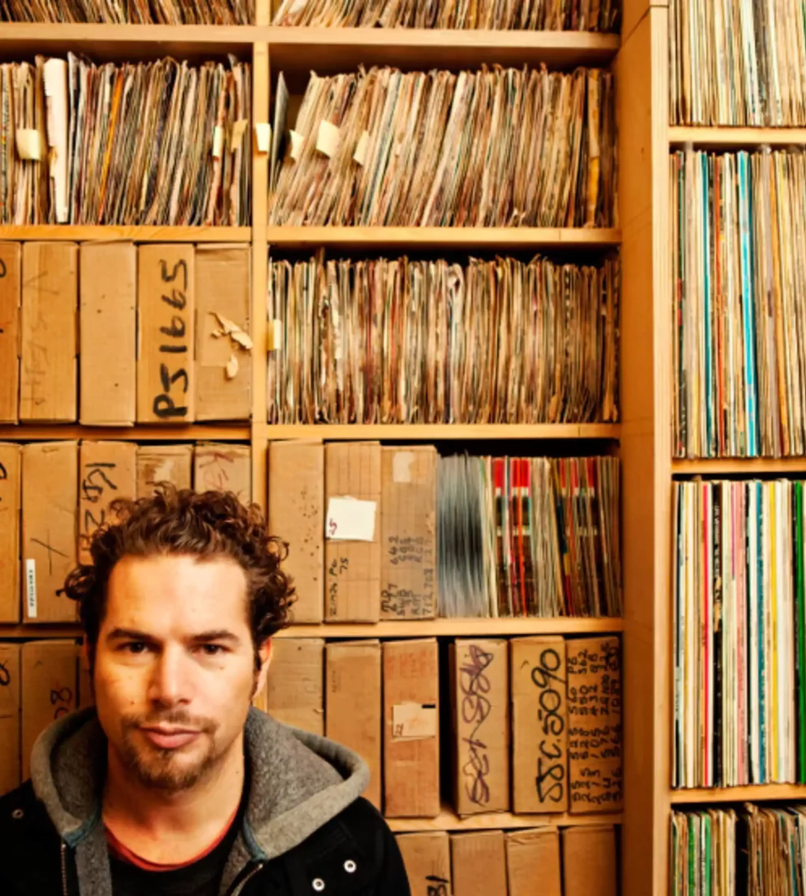 Samy Ben Redjeb at home in Frankfurt (photo: Analog Africa)