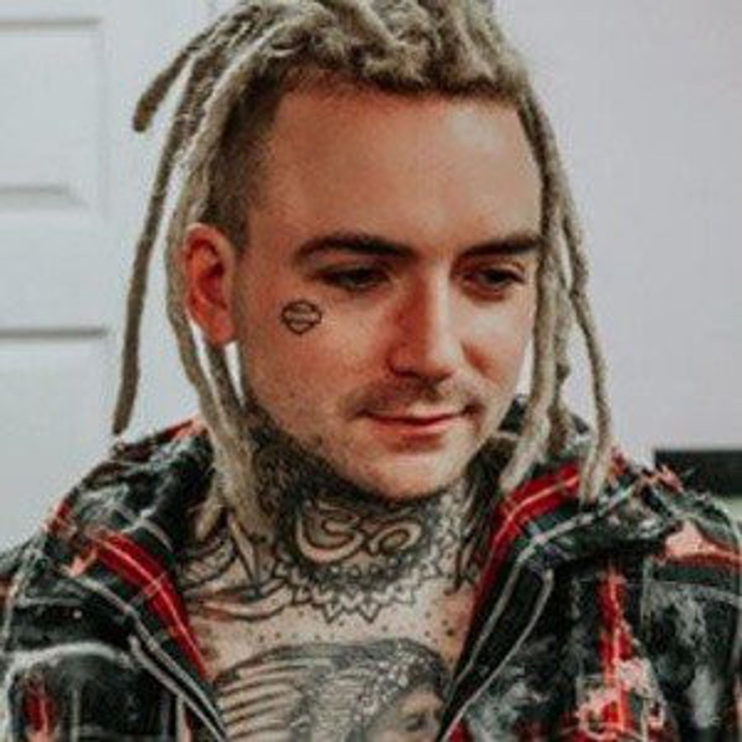 Caskey face tattoos | Orangetattooshop.com