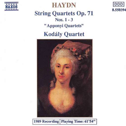 String Quartet No. 55 in D Major, Op. 71, No. 2, Hob.III:70* - I. Adagio - Allegro