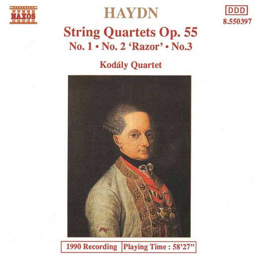 String Quartet No. 46 in F Minor, Op. 55, No. 2, Hob.III:61, "The Razor" - III. Menuetto: Allegretto