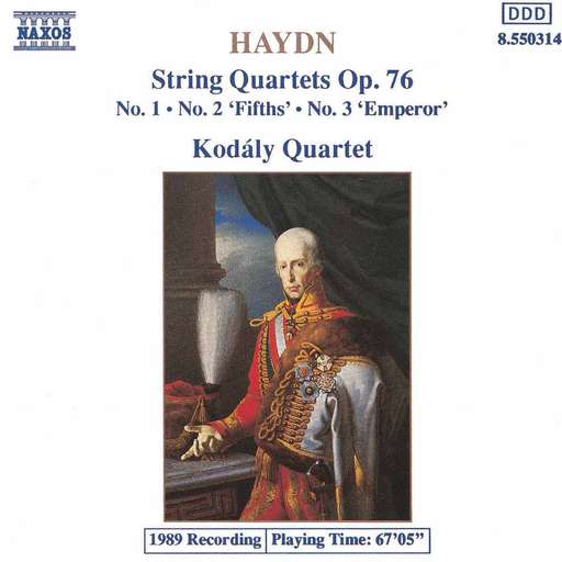 String Quartet No. 60 in G Major, Op. 76 No. 1 Hob. III:75 - IV. Finale: Allegro ma non troppo