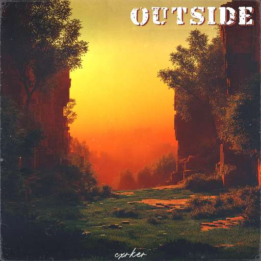 Outside