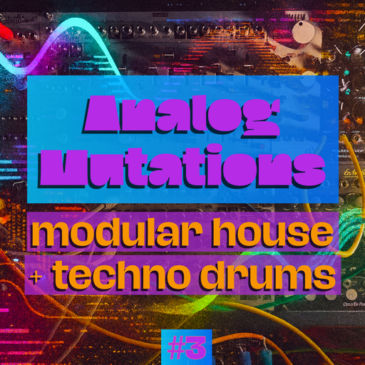Analog Mutations modular house techno drums 3